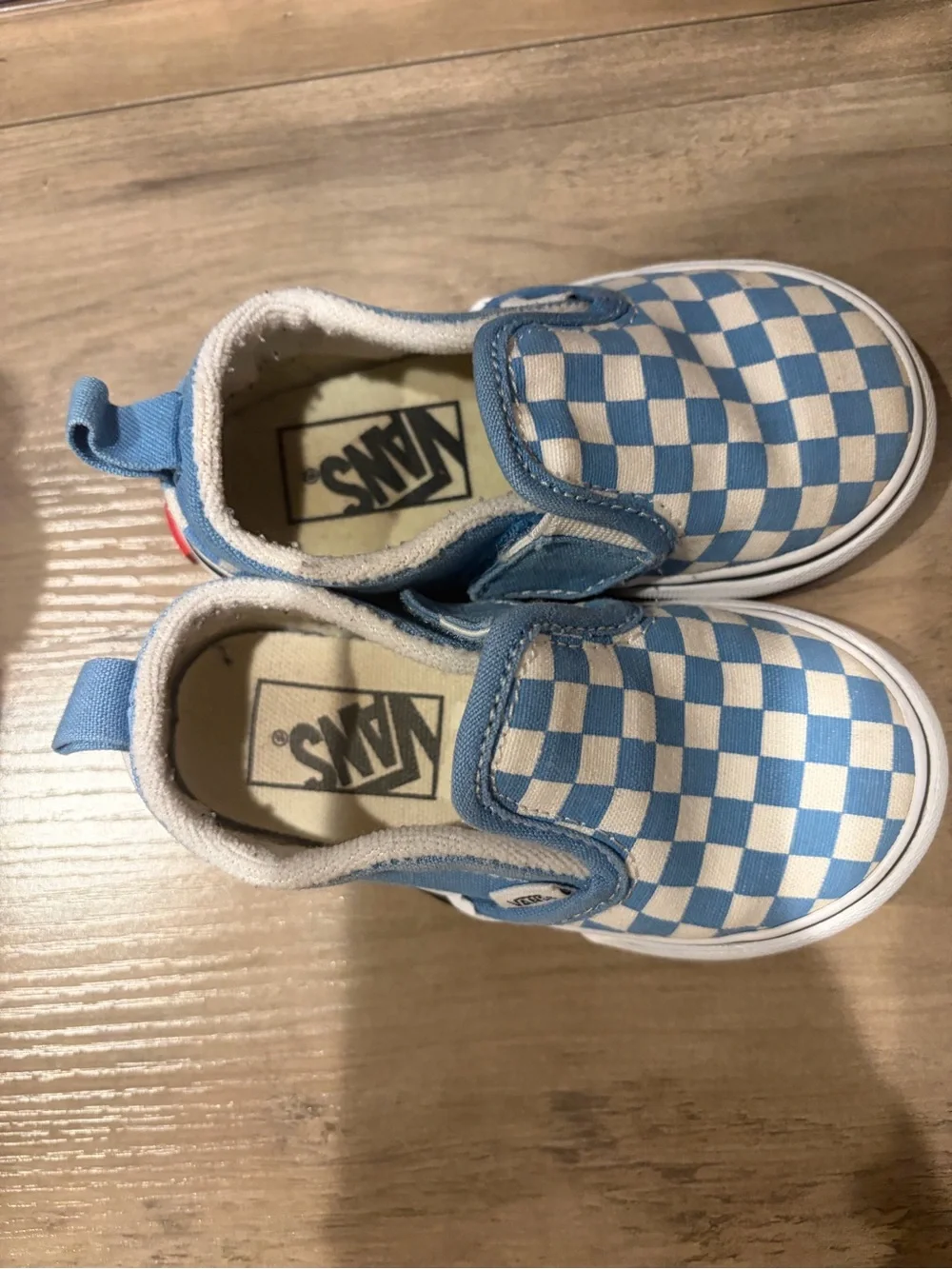 Vans only worn